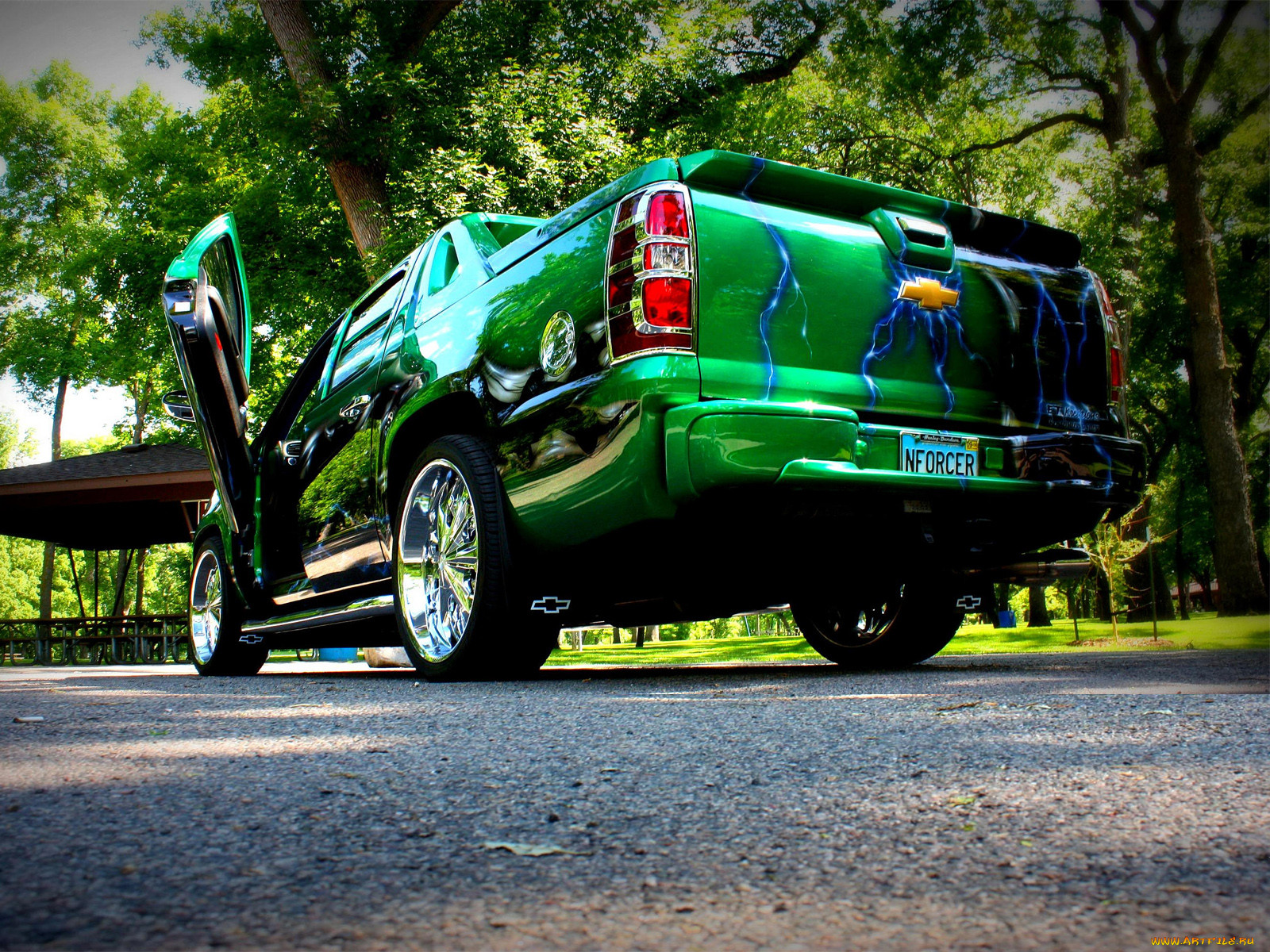 , custom, pick, up